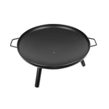 Vatra de foc, pentru gradina, inox, negru, 60x29 cm, Kaminer