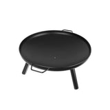 Vatra de foc, pentru gradina, inox, negru, 60x29 cm, Kaminer