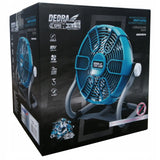 Ventilator de podea cu acumulator, 18V Li-ion (acumulator neinclus), reglabil, 2 viteze, 230 mm, SAS+ALL, Dedra